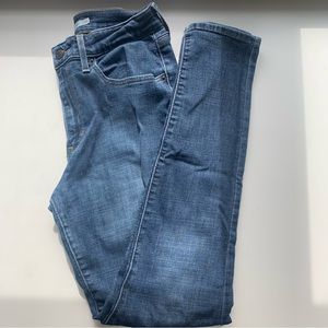 levis 721 high rise skinny jeans size 30